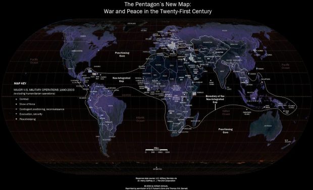 Black World Map Wallpaper 1
