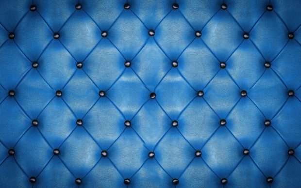 Blue leather texture background wallpaper.