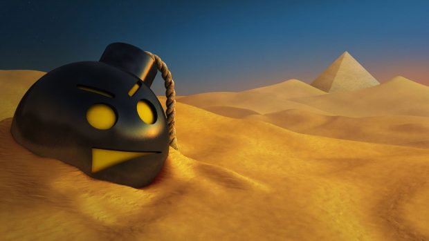 Bomb in the desert wallpapers 1920x1080.