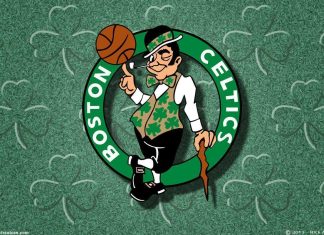 Boston Celtics Basketball Desktop Wallpaper free download.