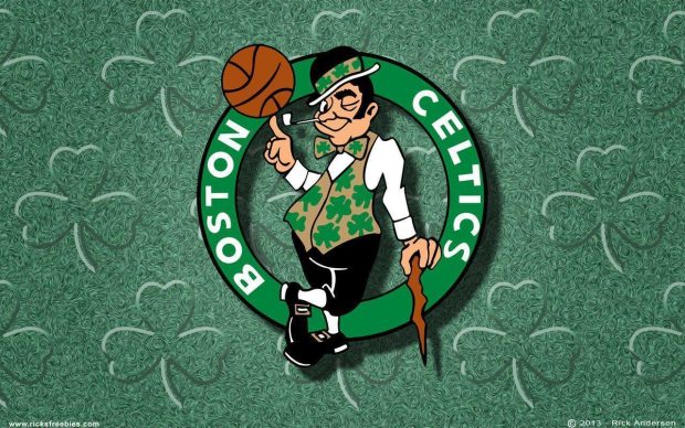 Boston Celtics Basketball Desktop Wallpaper free download.