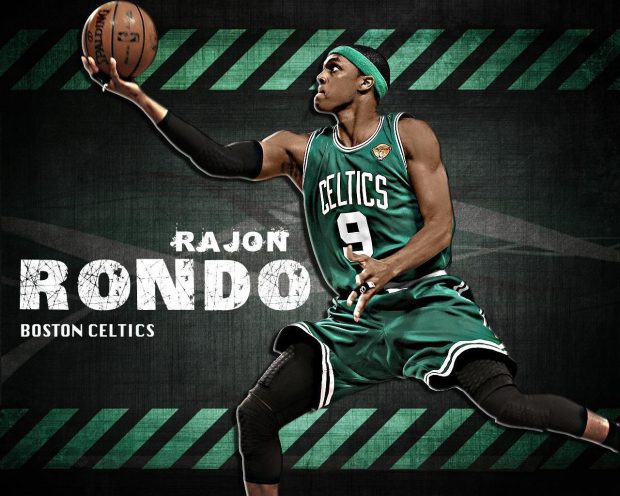 Boston Celtics Rajon Rondo Wallpaper HD.