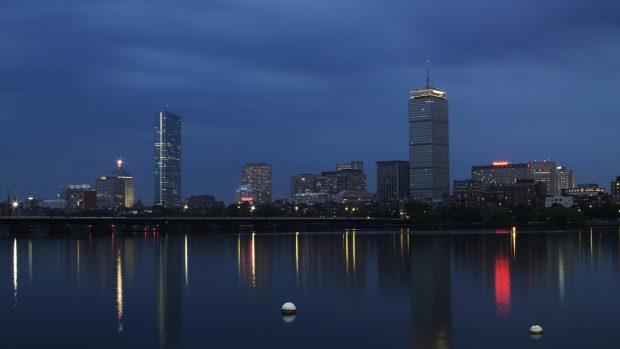 Boston Skyline Background Free Download