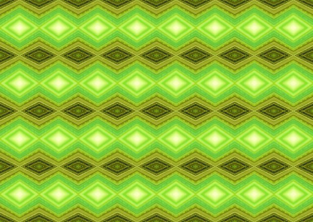 Bright diamond pattern wallpaper.