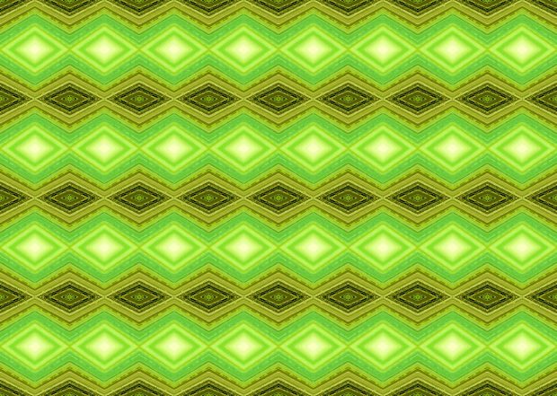 Bright diamond pattern wallpaper.