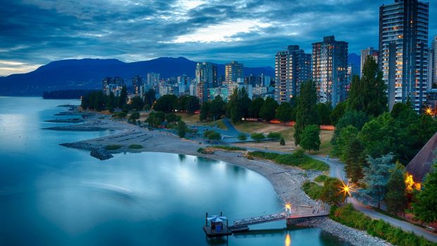 Buidings Vancouver Canada Wallpapers.