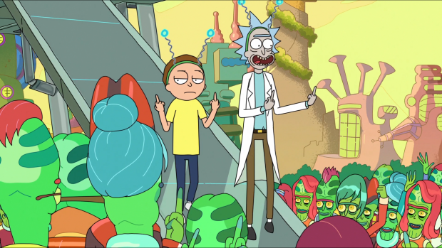 Cartoon Rick and Morty Pictures.