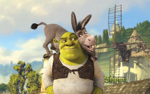 Cartoon Shrek Backgrounds.