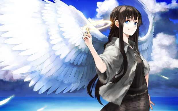 Character Anime Angel Wings Photo.