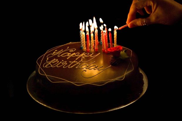 Chocolate Birthday Cake Photo 2.