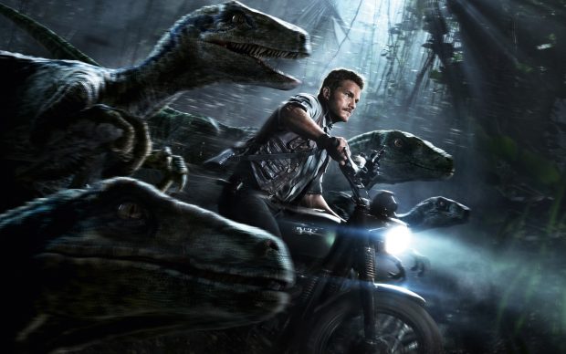 Chris pratt jurassic world wide wallpapers.