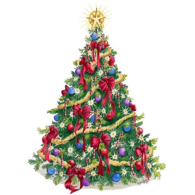 Christmas Tree Image.