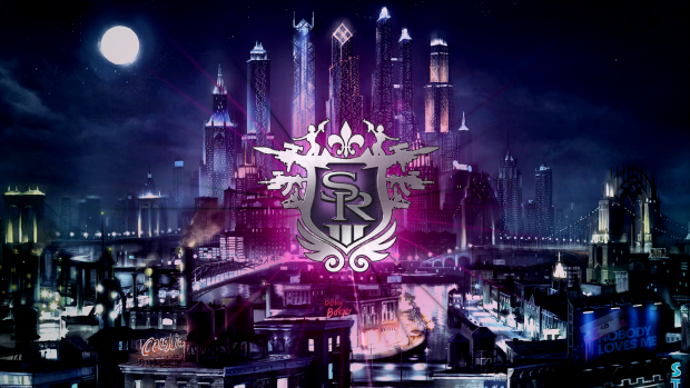 City buiding logo saints row wallpaper.