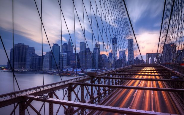 Cityscape Brooklyn Wallpaper HD.