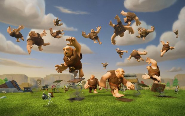 Clash of Clans Backgrounds Free download.