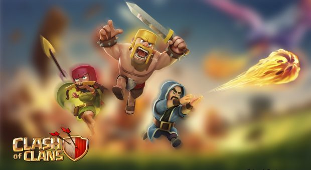 Clash of Clans wall paper wallpaper 1920x1080.