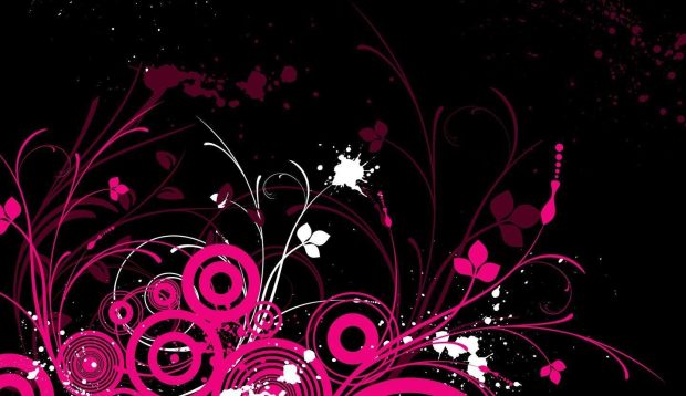 Cool Abstract Flowers Desktop Wallpaper free download 1