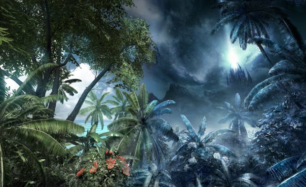 Crysis jungle environment wallpaper 1920x1200.