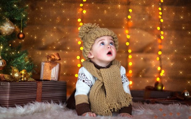 Cute Baby Live Christmas.