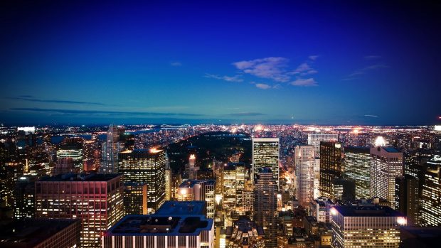 Dallas usa night city top view backgrounds 3840x2160.