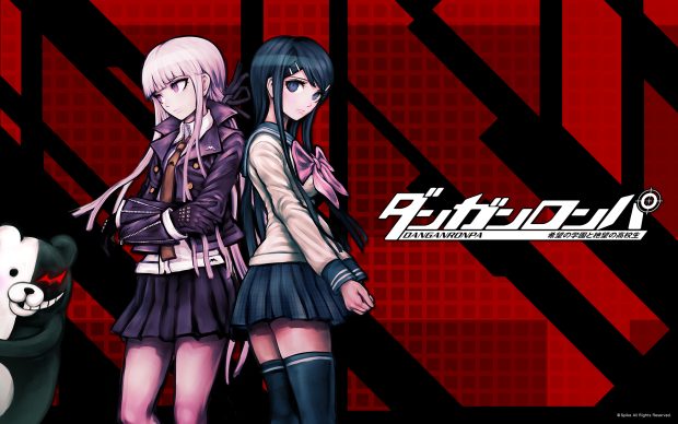 Danganronpa HD Backgrounds.