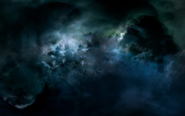 Dark clouds digital art hd wallpaper 1920x1200.