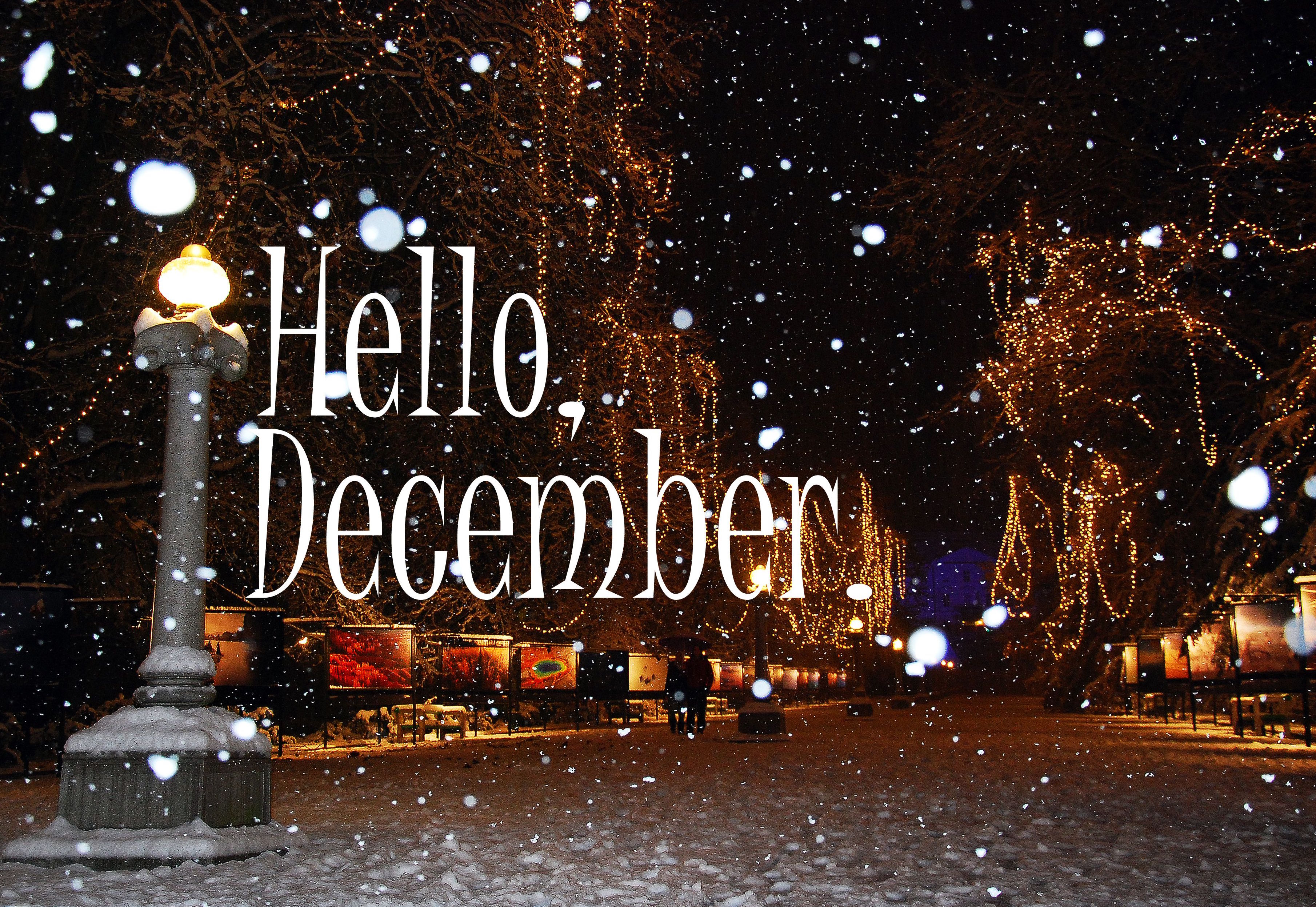 Hello December Wallpapers | PixelsTalk.Net