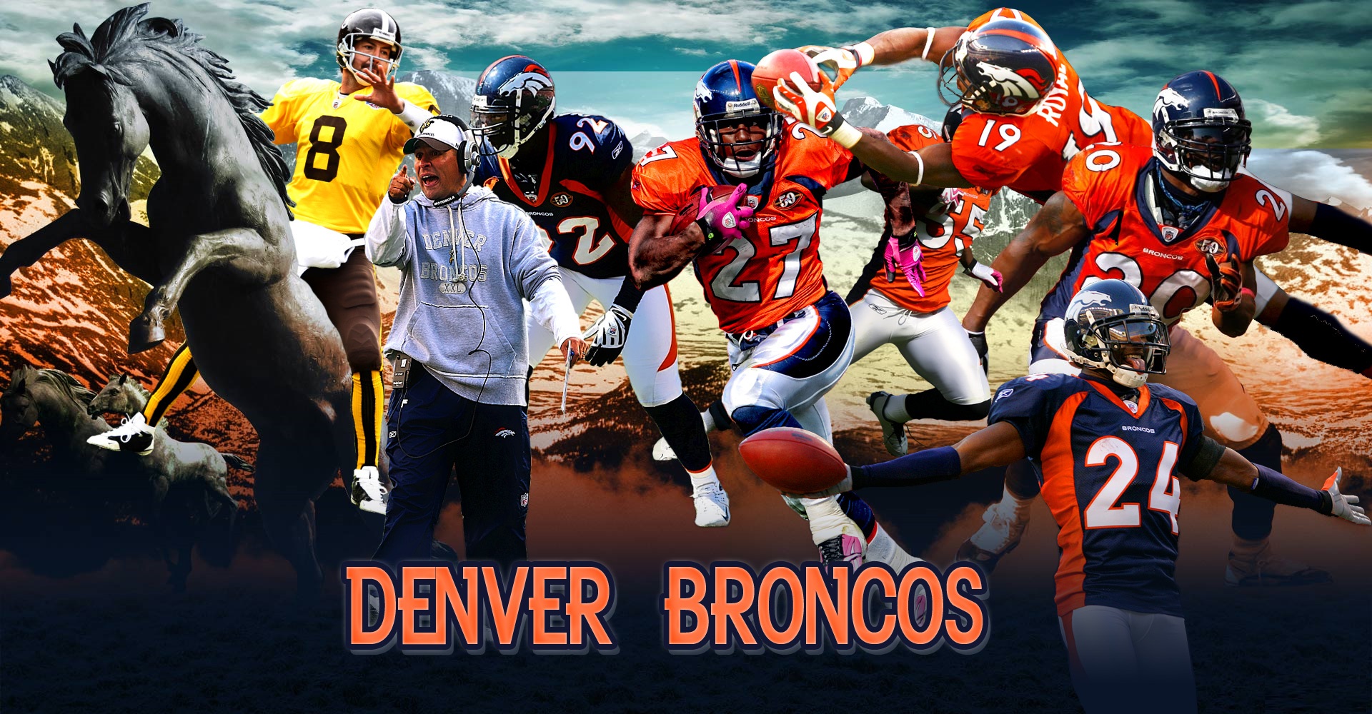 Denver Broncos wallpaper  Denver Broncos wallpapers