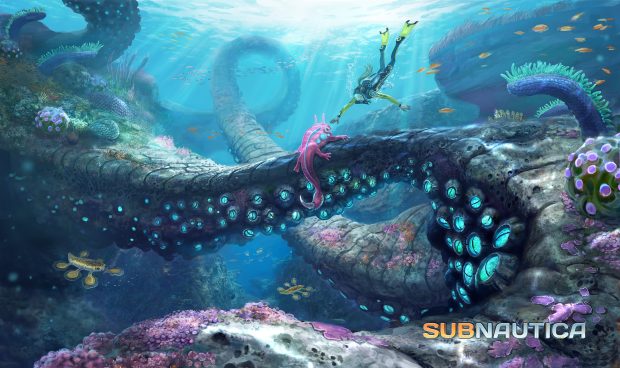 Desktop subnautica wallpaper.