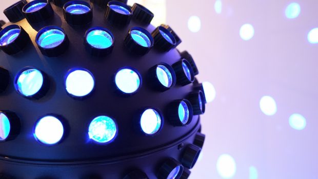 Disco ball led light 1920x1080.