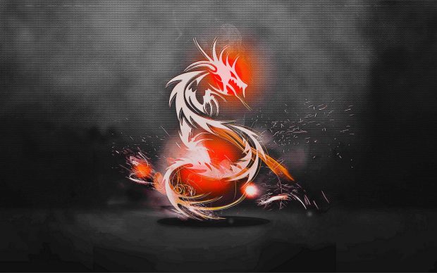 Dragon Background Light Shadow.