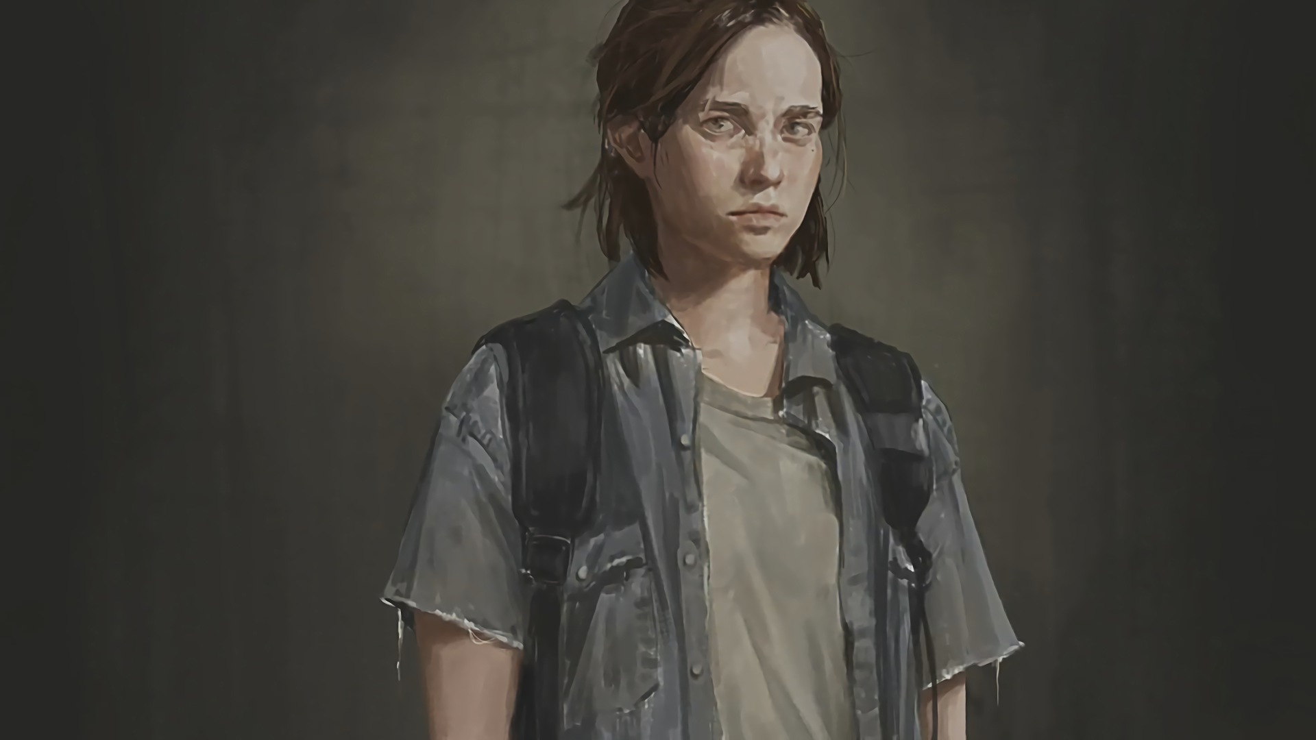 Last of Us Ellie Aesthetic Desktop Wallpaper - Last of Us Wallpaper