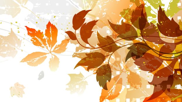 Fall Leaf Wallpaper Collections.