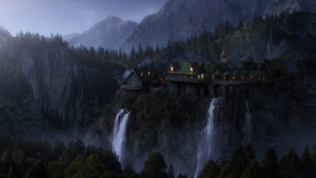Fantasy landscape wallpaper 1080p For Desktop.