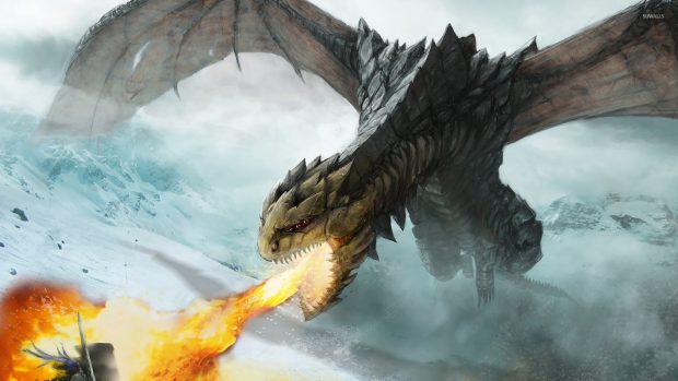 Fire breathing dragon photos 1920x1080.