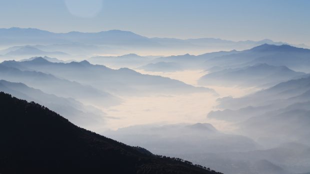 Fog 2560x1440 himalayas mountains misty hd.