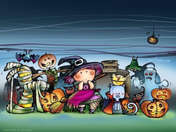 Free download Funny Halloween HD Wallpaper for your desktop 3