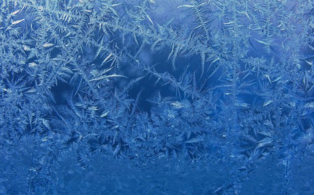 Frost on glass background wallpaper hd.