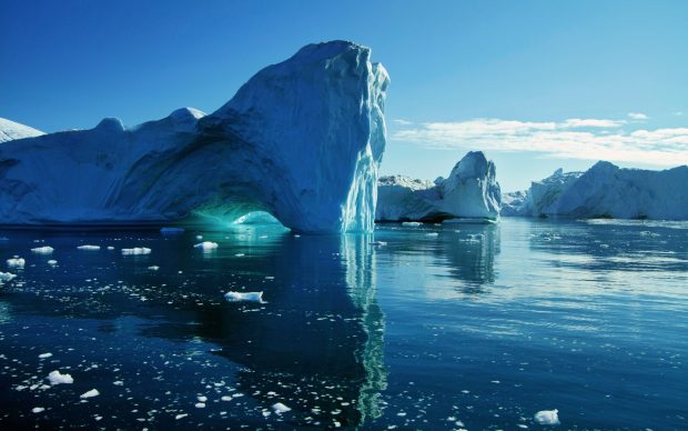 Frozen Antarctica HD Wallpaper.