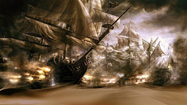 Ghost pirate ship images As Wallpaper HD.