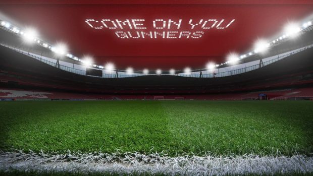 Gunners Arsenal stadium Wallpaper.