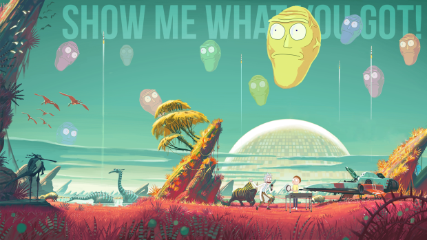 HD Best Rick and Morty Cartoon Wallpaper.