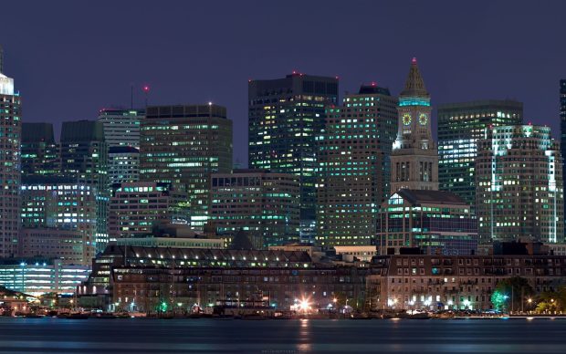 HD Boston Skyline Image