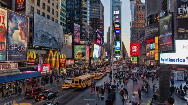 HD times square pictures.