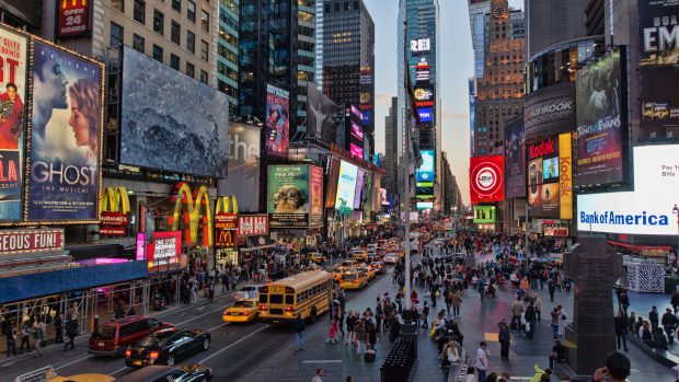 HD times square pictures.