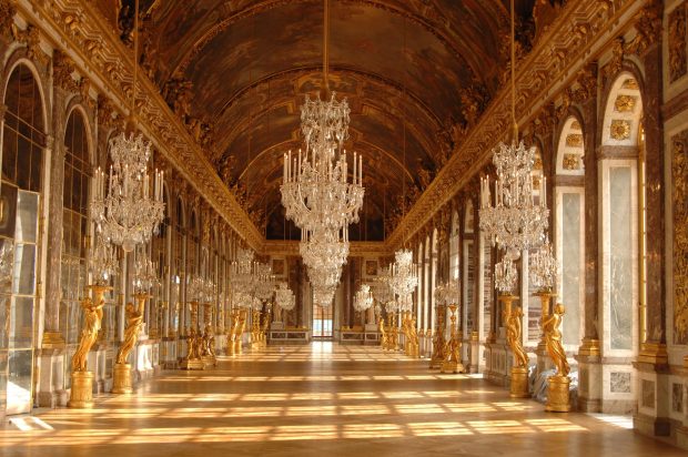 HD versailles palace background.