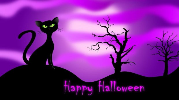 Halloween Cat Desktop Backgrounds 1