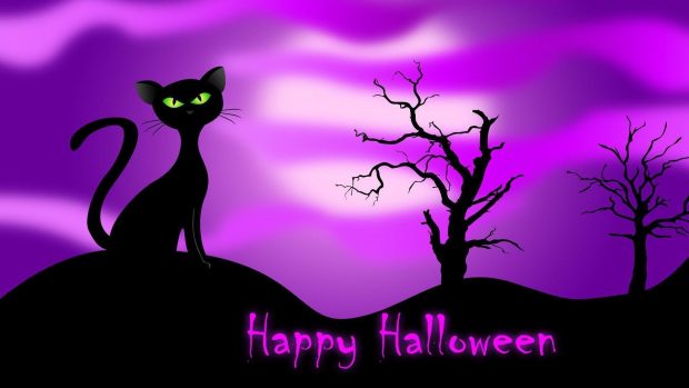 Halloween Cat Desktop Backgrounds 1