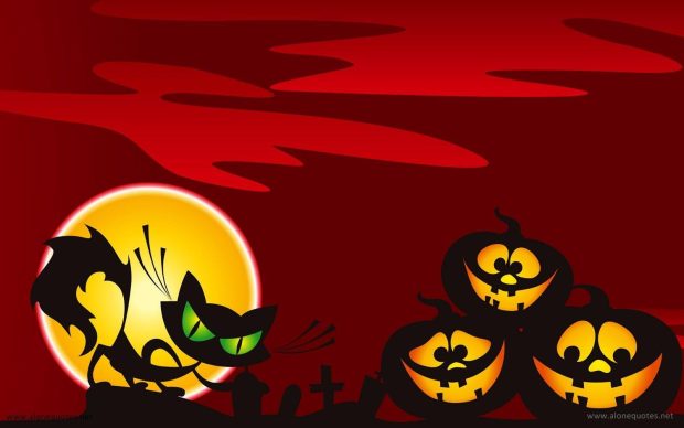 Halloween Cat Desktop Backgrounds 2