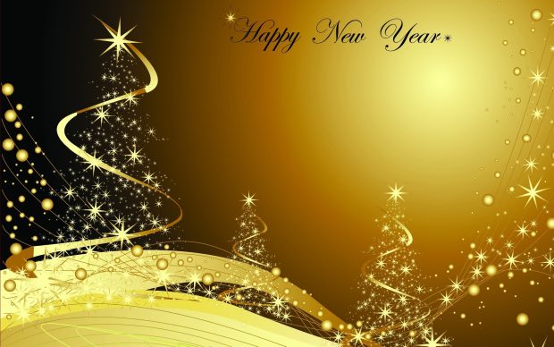 Happy new year wishes hd cute wallpaper.